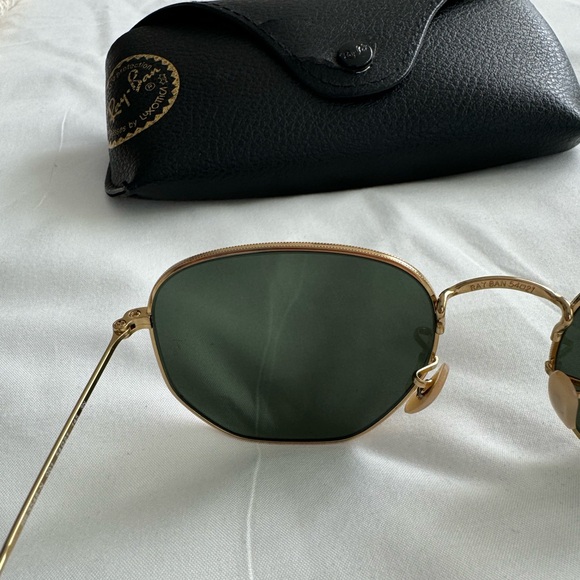 Ray-Ban Hexagonal Aviator Sunglasses - Picture 4 of 7